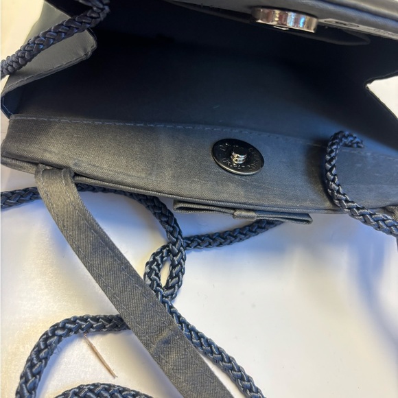 Gunmetal grey beaded purse (CONVERTS TO CROSSBODY) sku 3006 - Picture 11 of 11